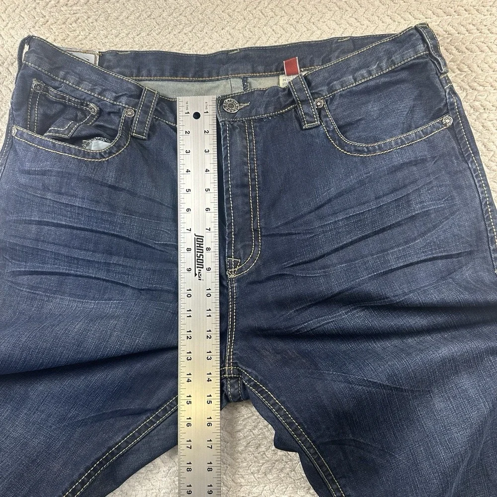 John B Stetson Jeans Men's 44x40 Big Tall 1312 Modern Straight Leg 100% Cotton - Picture 12 of 16